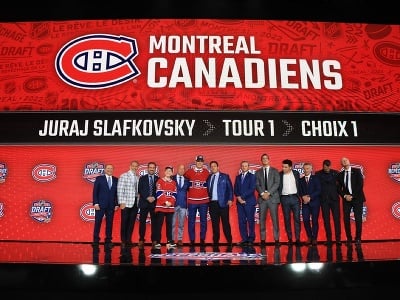 Juraj Slafkovský sa stal draftovou jednotkou do NHL