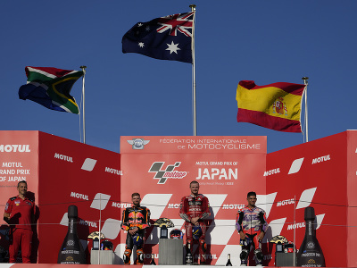 Austrálsky motocyklista Jack Miller zvíťazil na Veľkej cene Japonska