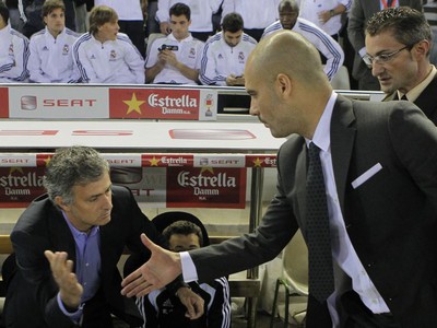Jose Mourinho a Pep