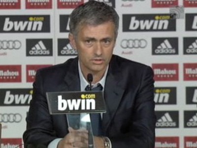 Mourinho na tlačovej konferencii