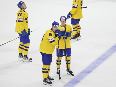 Sklamaní hokejisti Švédska 