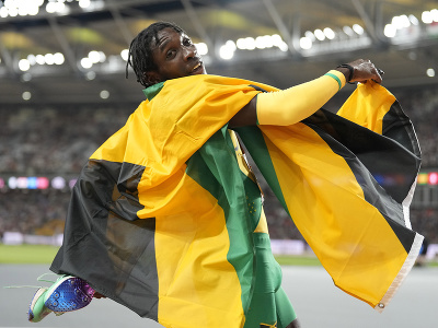 Antonio Watson s jamajskou vlajkou