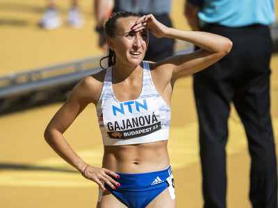 Slovenská atlétka Gabriela Gajanová