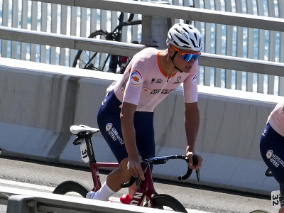 Holandský cyklista Mathieu van