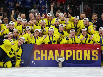 Hokejisti Švédska získali zlaté