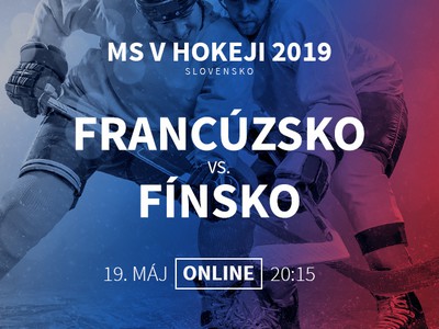 MS v hokeji: Francúzsko - Fínsko