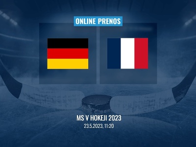MS v hokeji 2023: Nemecko - Francúzsko