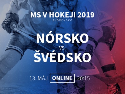 MS v hokeji: Nórsko - Švédsko