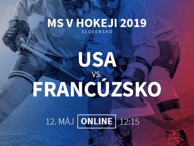 MS v hokeji: USA - Francúzsko