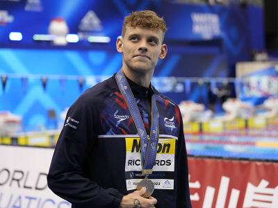 Britský plavec Matthew Richards získal zlato vo finále na 200 m v.sp. na MS v plaveckých športoch v japonskej Fukuoke