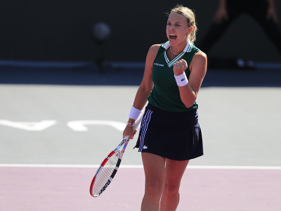 Estónska tenistka Anett Kontaveitová 