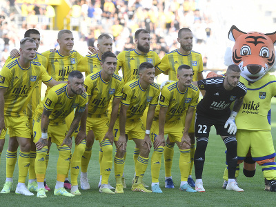 Na snímke hráči Košíc pózujú pred zápasom  4. kola futbalovej Niké ligy FC Košice - MŠK Žilina