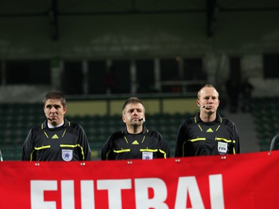 Pred začiatkom duelu v Žiline