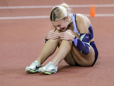 Viktória Forsterová zvíťazila vo finále 60 m prekážok počas 57. halových majstrovstiev Slovenska