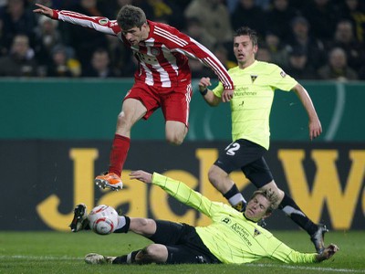 Thomas Müller strelil dva góly
