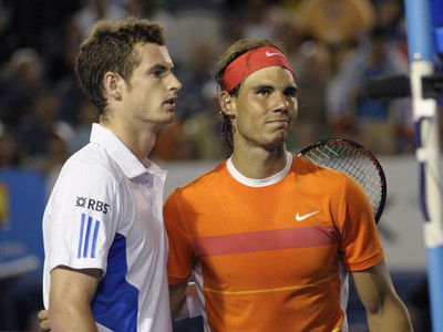 Andy Murray a Rafael