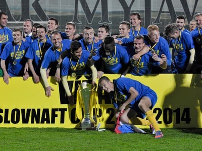 Futbalisti MFK Košice sa stali víťazmi Slovnaft Cupu