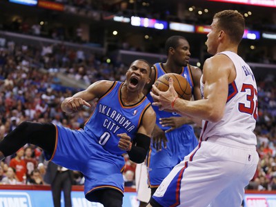 Russell Westbrook a Blake Griffin