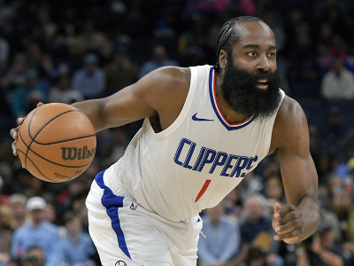 James Harden (1) z Los Angeles Clippers 