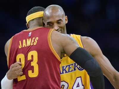 LeBron James a Kobe Bryant