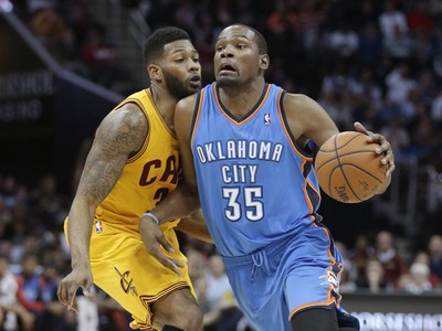 Kevin Durant (35), Alonzo Gee (33)