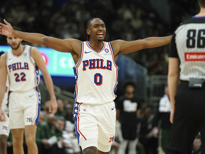 Rozohrávač Philadelphie Tyrese Maxey