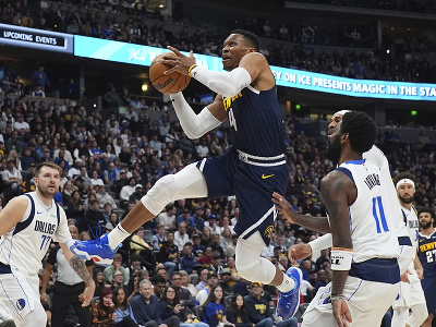 Russell Westbrook v nájazde