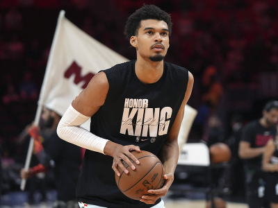 Victor Wembanyama, basketbalista tímu San Antonio Spurs

