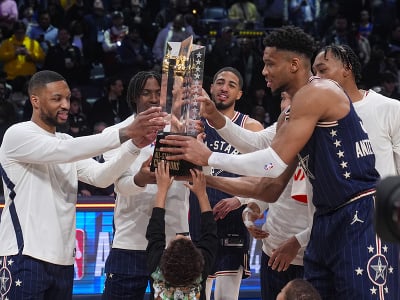 Zápas hviezd NBA priniesol nový bodový rekord