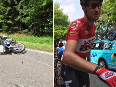 Tretiu etapu na Okolo Belgicka museli zrušiť pre masívnu nehodu