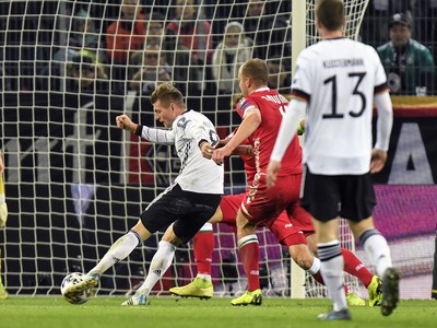 Toni Kroos dáva gól