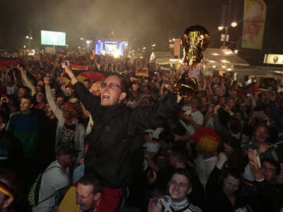 Oslavy nemeckých fanúšikov