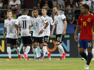 Radosť Nemcov po góle