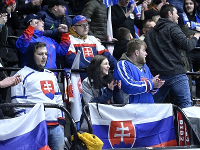 Na snímke fanúšikovia počas prípravného zápasu Slovensko - Nemecko