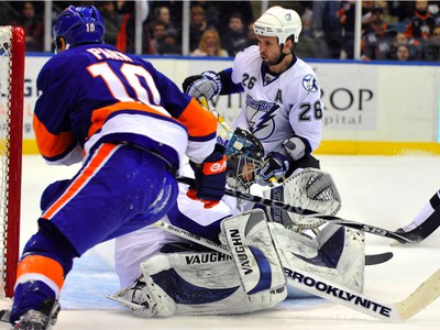 Richard Park, Antero Niittymaki a Martin St. Louis