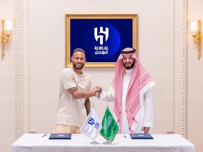 Neymar prestúpil do saudskoarabského klubu Al-Hilal