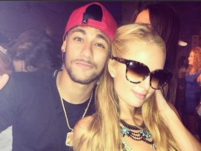 Neymar a Paris Hilton