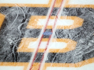 Logo Bostonu Bruins v TD Garden