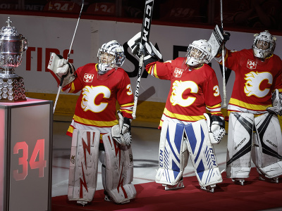 Miikka Kiprusoff sa stal štvrtým hráčom v histórii Calgary Flames, ktorého číslo vyradil klub zo sady dresov. 
