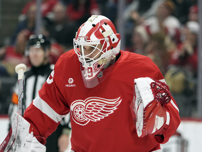 Brankár Detroitu Cam Talbot 