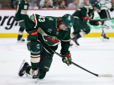 Obranca Quinn Hughes z