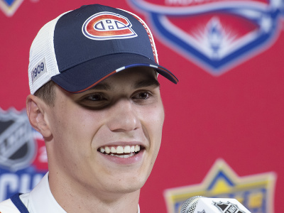 Juraj Slafkovský sa stal draftovou jednotkou NHL