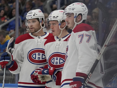 Hokejisti Montrealu Canadiens sa radujú z gólu
