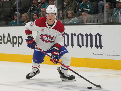 Útočník Montrealu Canadiens Juraj
