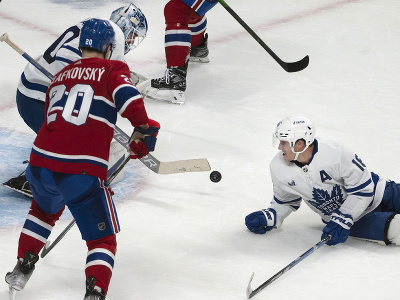 Útočník Montrealu Canadiens Juraj Slafkovský má za sebou debut v NHL