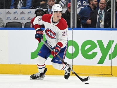 Útočník Montrealu Canadiens Juraj