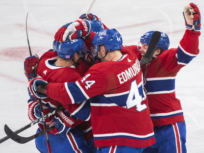 Hokejisti Montrealu Canadiens sa tešia z gólu