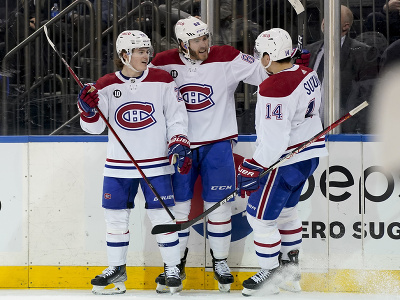 Hokejisti Montrealu Canadiens sa tešia z gólu