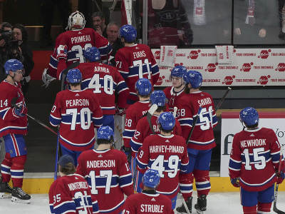 Hráči Montrealu schádzajú z ľadu poslednýkrát v tejto sezóne