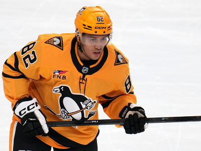 Hráč Pittsburghu Penguins Caleb